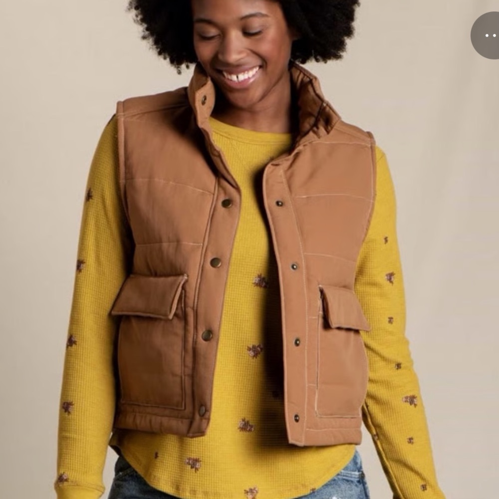 Toad&Co Brown Vest